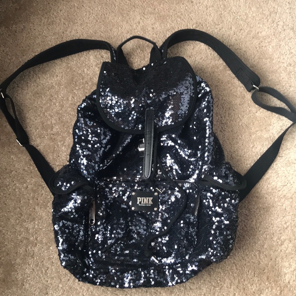 Victoria’s Secret Pink Sequin Backpack